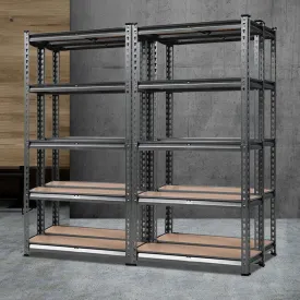 Heavy-Duty Adjustable 4-Piece Shelving Rack Storage - Giantz