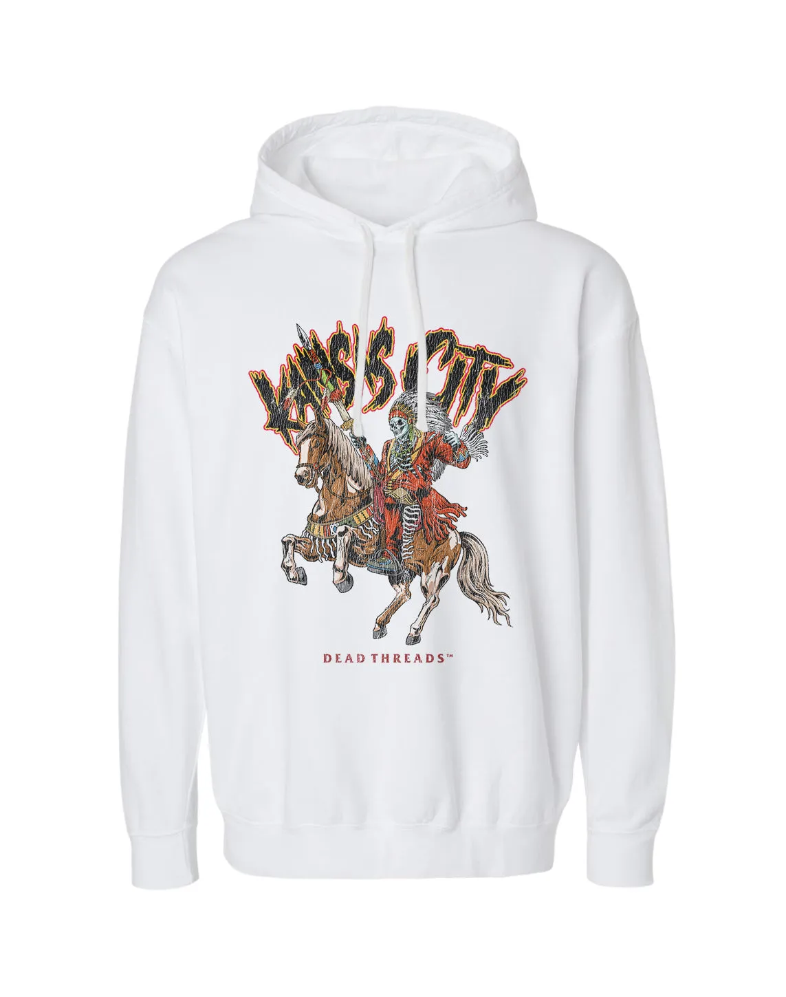 KANSAS CITY FOOTBALL v2 - LIGHTWEIGHT HOODIE