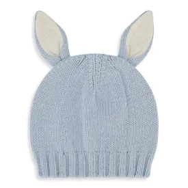 Knit Bunny Hat -- Sky Blue