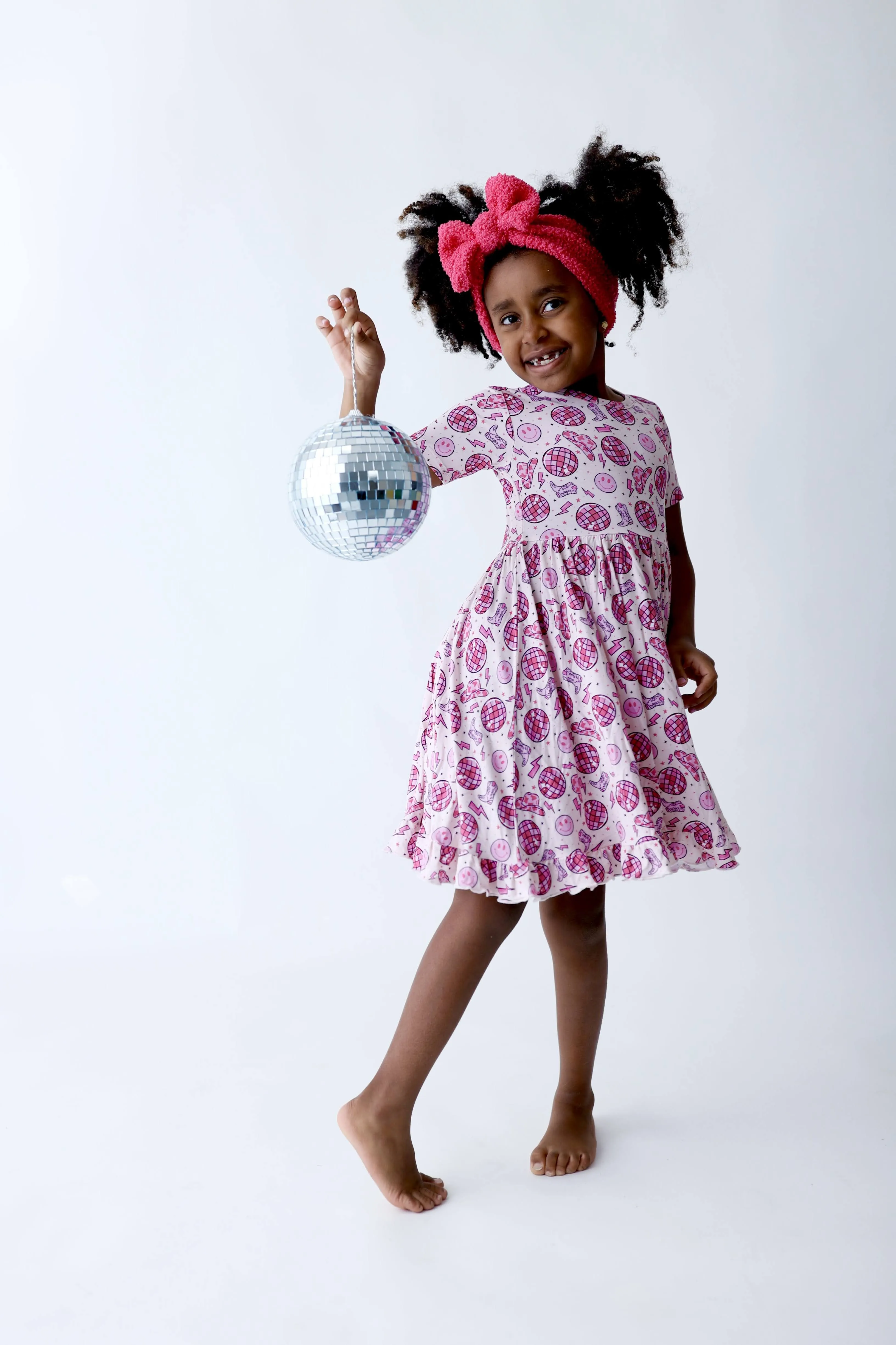 LET'S GO GIRLZZZ DREAM RUFFLE DRESS