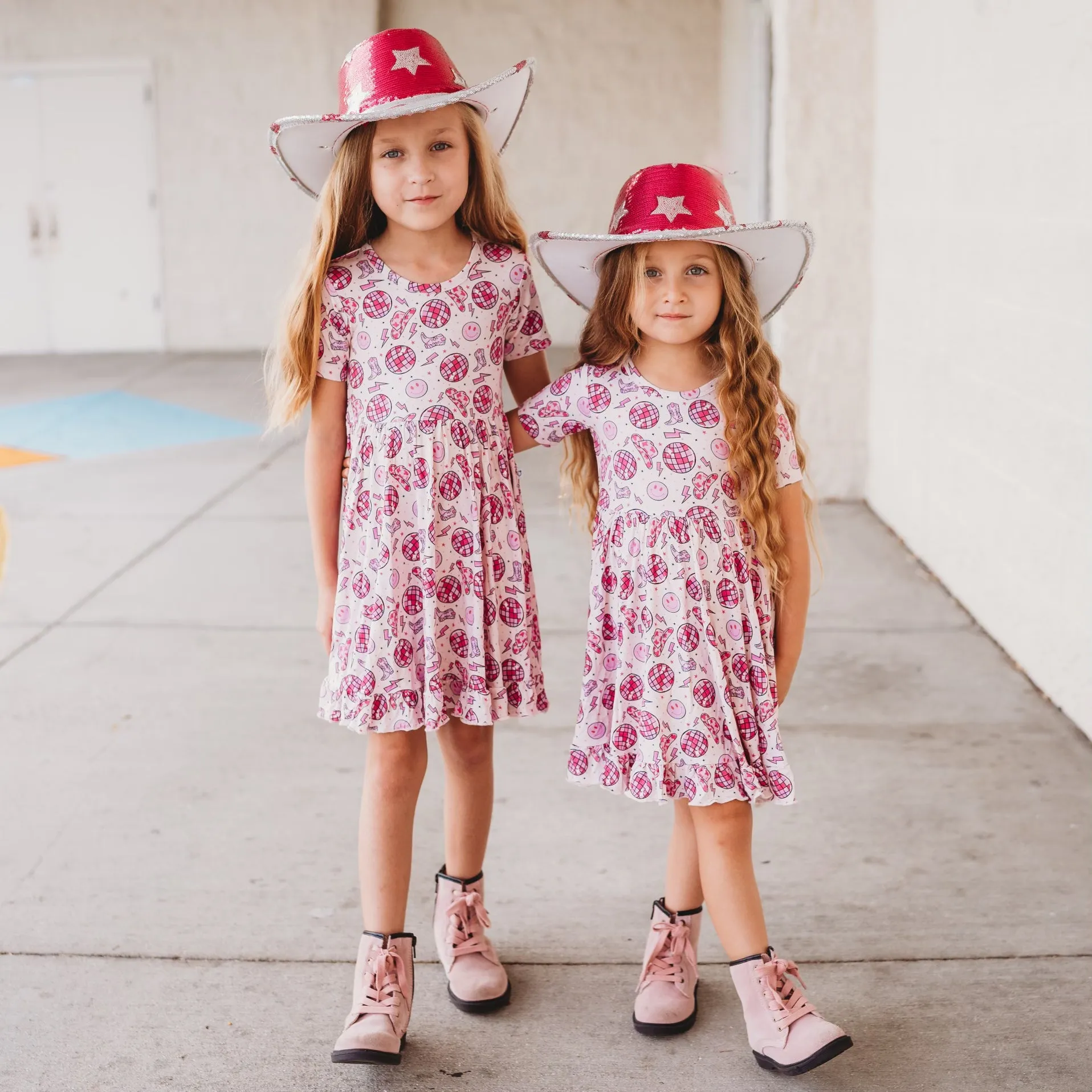 LET'S GO GIRLZZZ DREAM RUFFLE DRESS