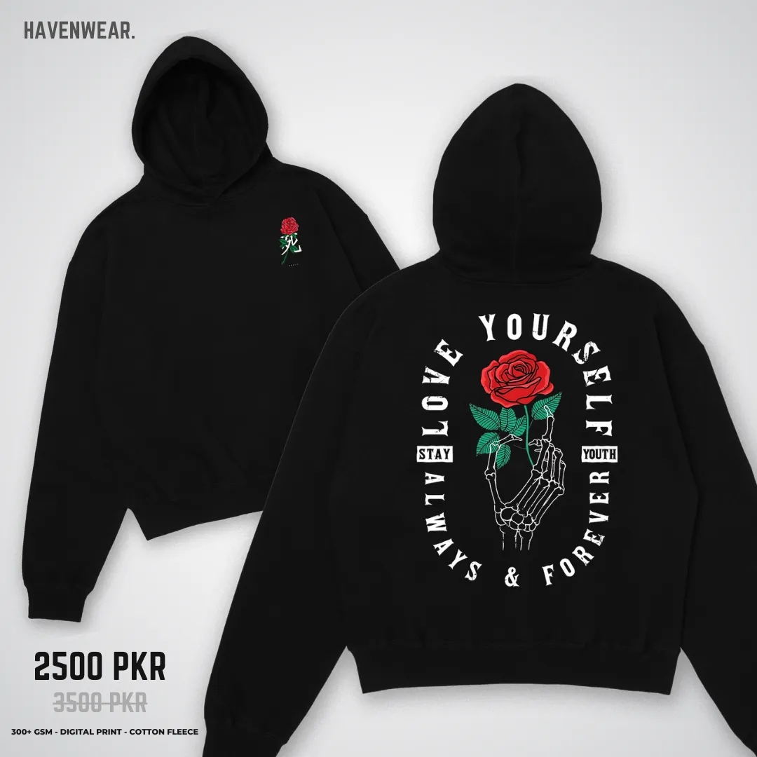 Love yourself Oversized Hoodie