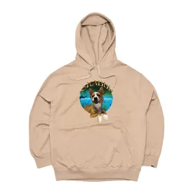 LUCKY SPACE HOODIE BEIGE