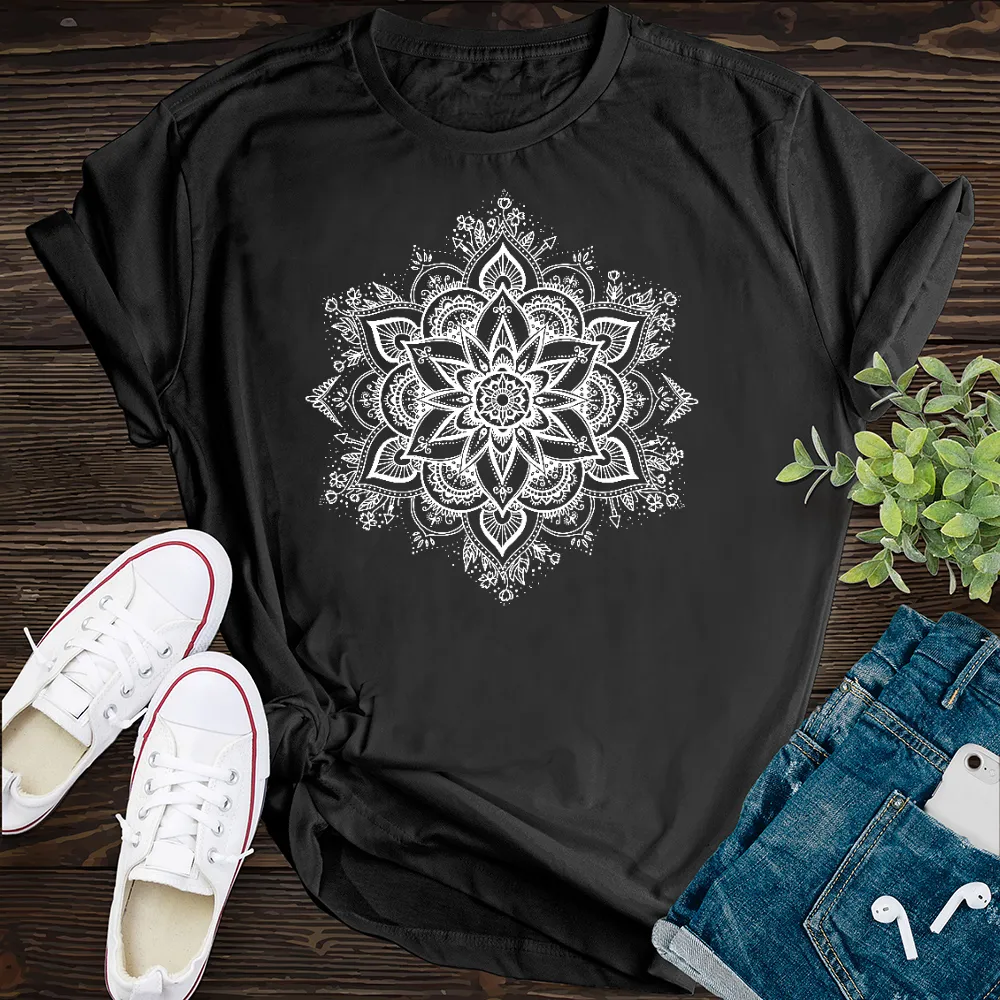 Mandala Snowflake T-Shirt