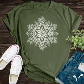 Mandala Snowflake T-Shirt