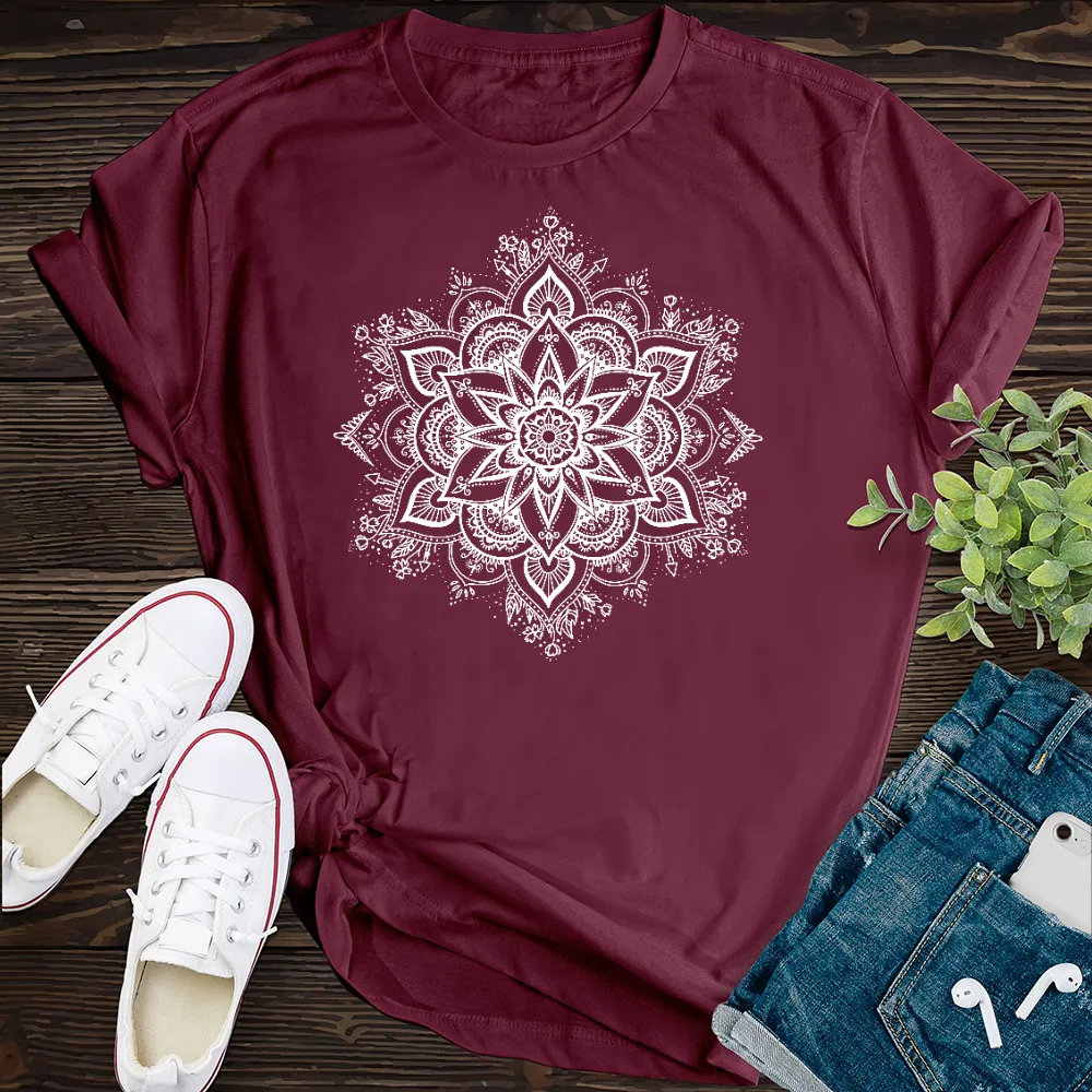 Mandala Snowflake T-Shirt