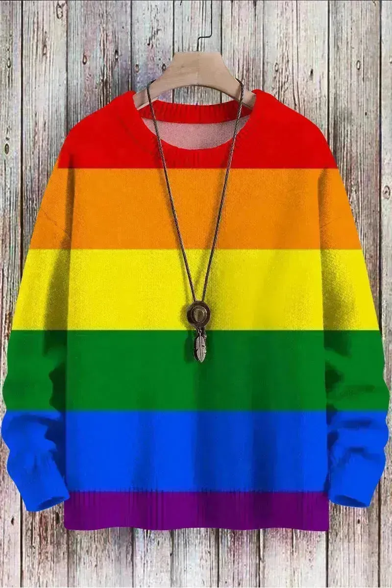 Men's Waffle Crew Neck Sweatshirt Pullover top Unisex