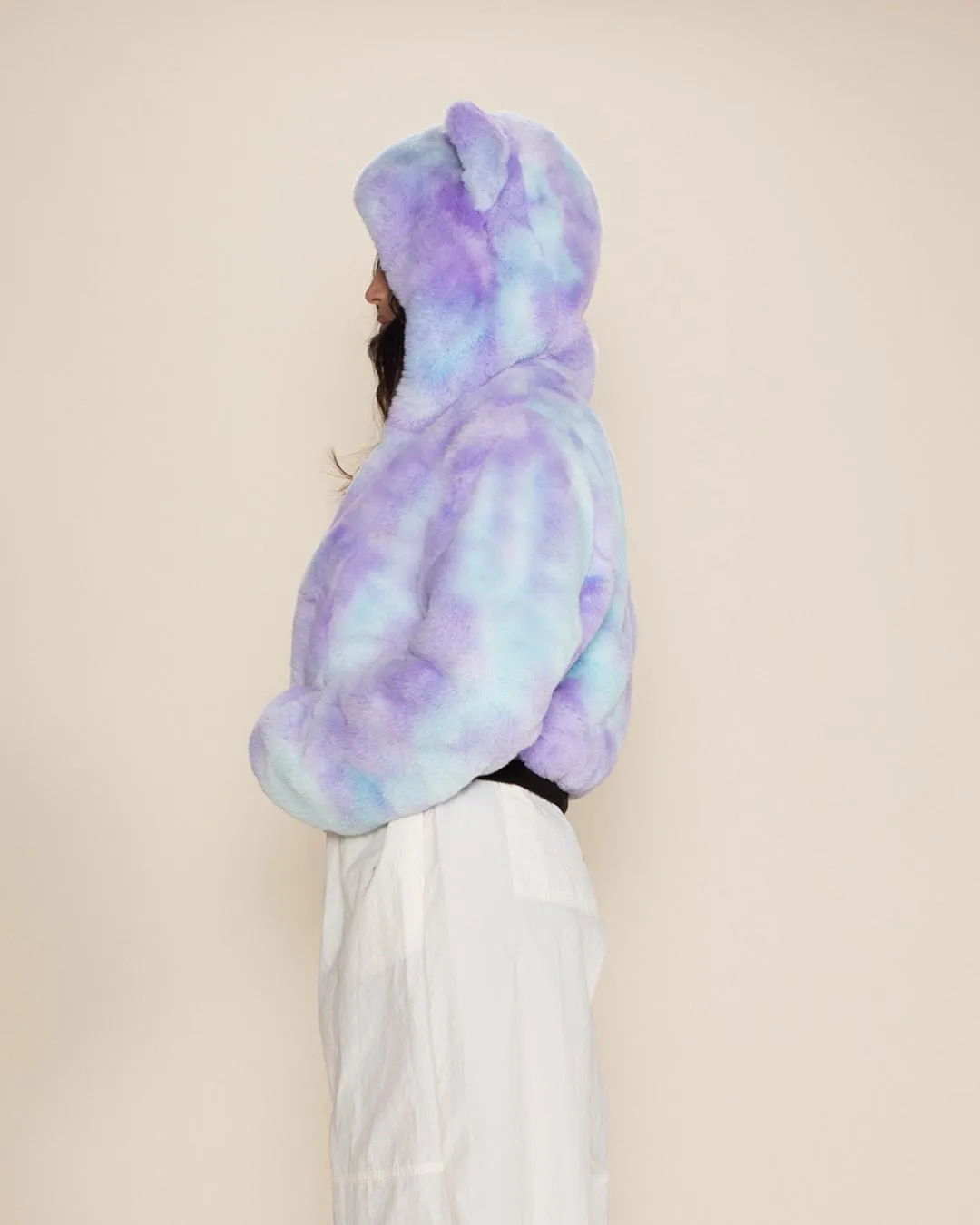 Mer-Kitty Classic Collector Edition Faux Fur Cropped Jacket | Women's