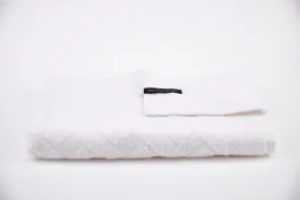 Micro Cotton Set of 2 Hasir Design White