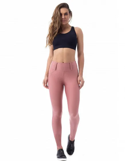 New Zealand Compression F/L Tights - Blush