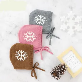 Newborn Warm Snowflake Bonnet