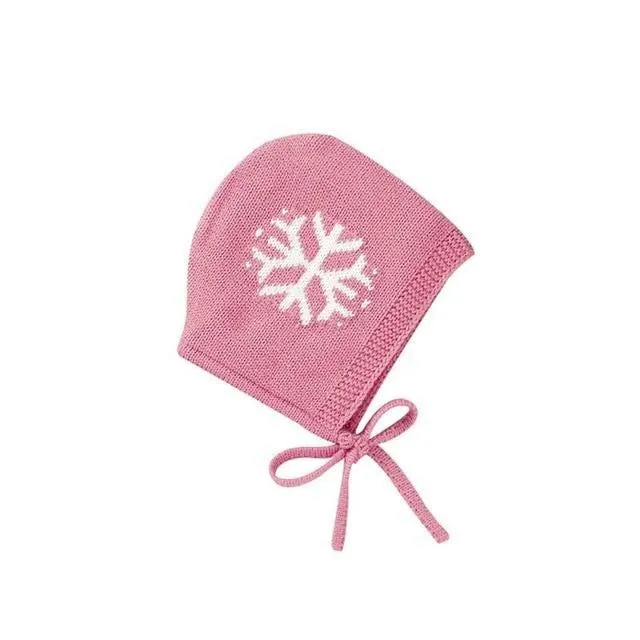 Newborn Warm Snowflake Bonnet