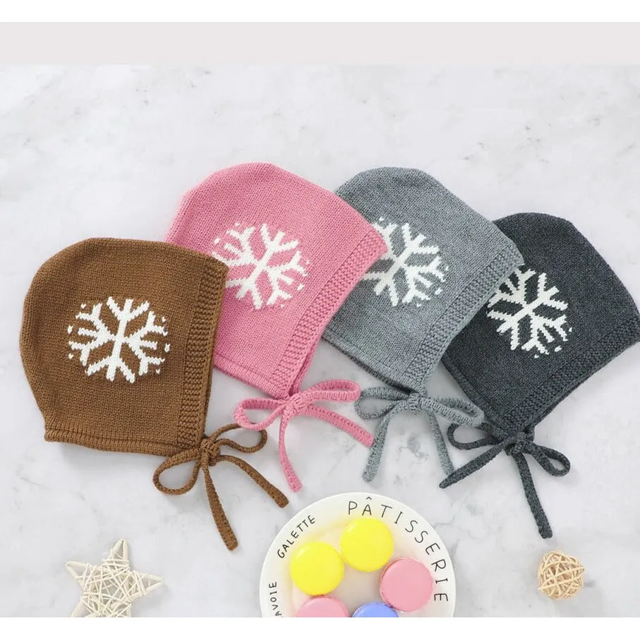 Newborn Warm Snowflake Bonnet