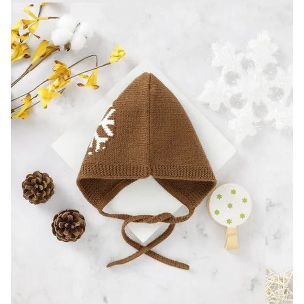 Newborn Warm Snowflake Bonnet