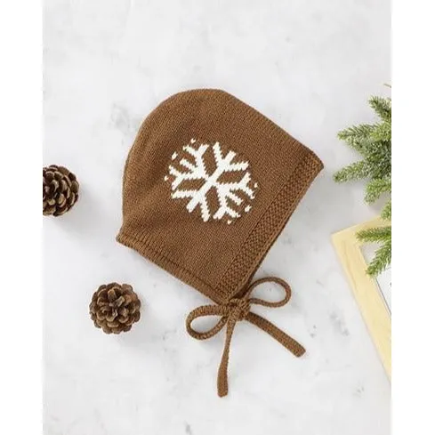 Newborn Warm Snowflake Bonnet