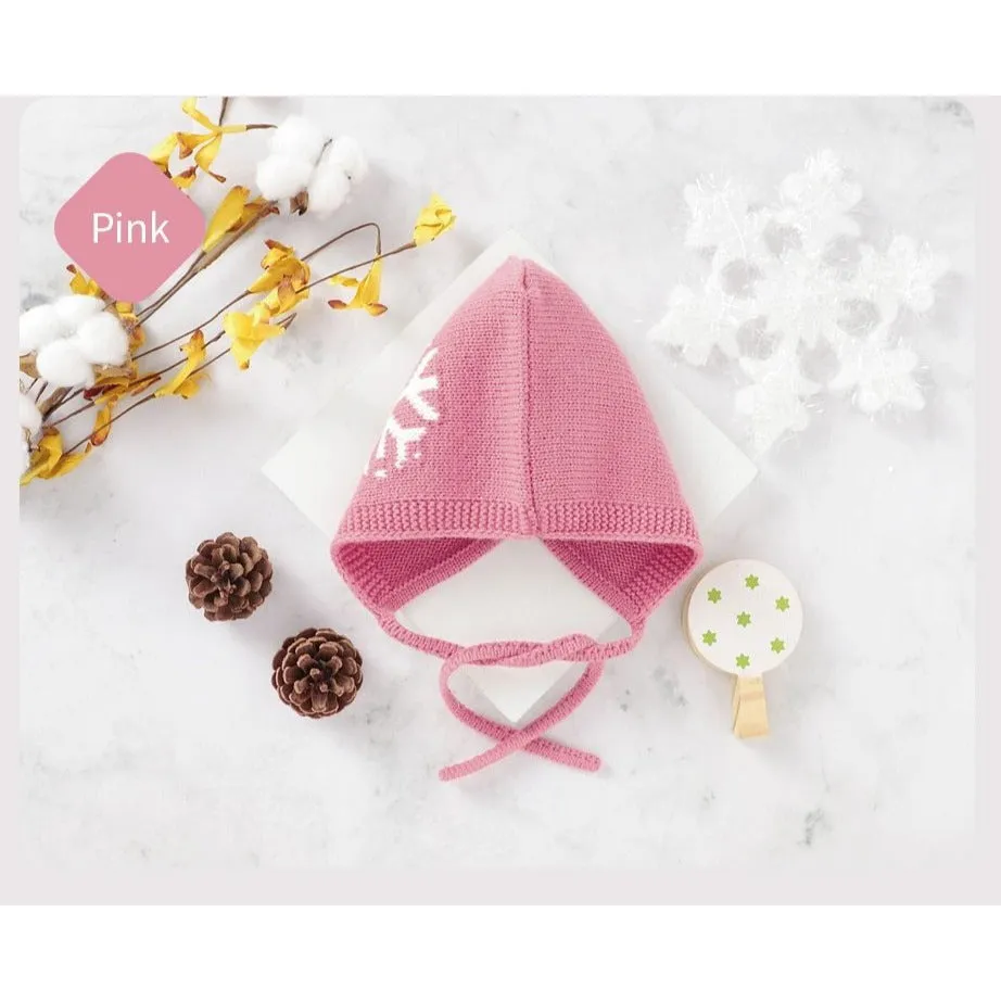 Newborn Warm Snowflake Bonnet