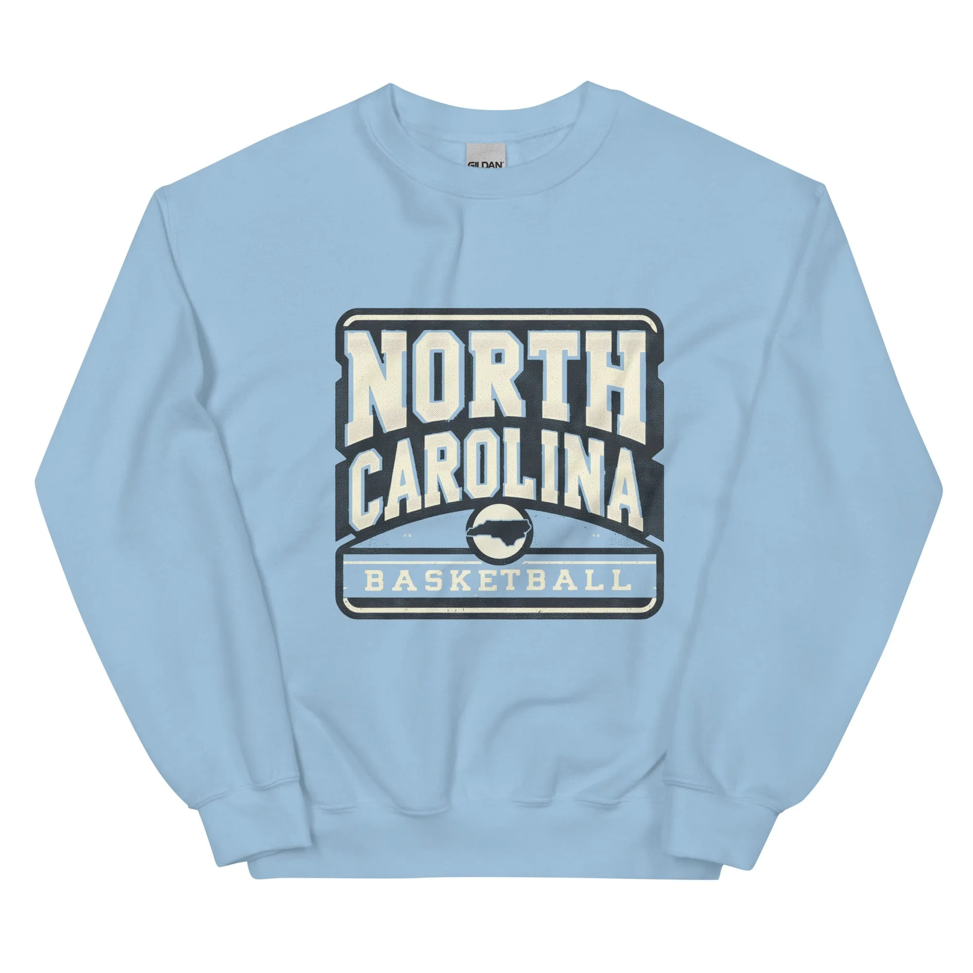 North Carolina Basketball Vintage Retro Unisex Sweatshirt