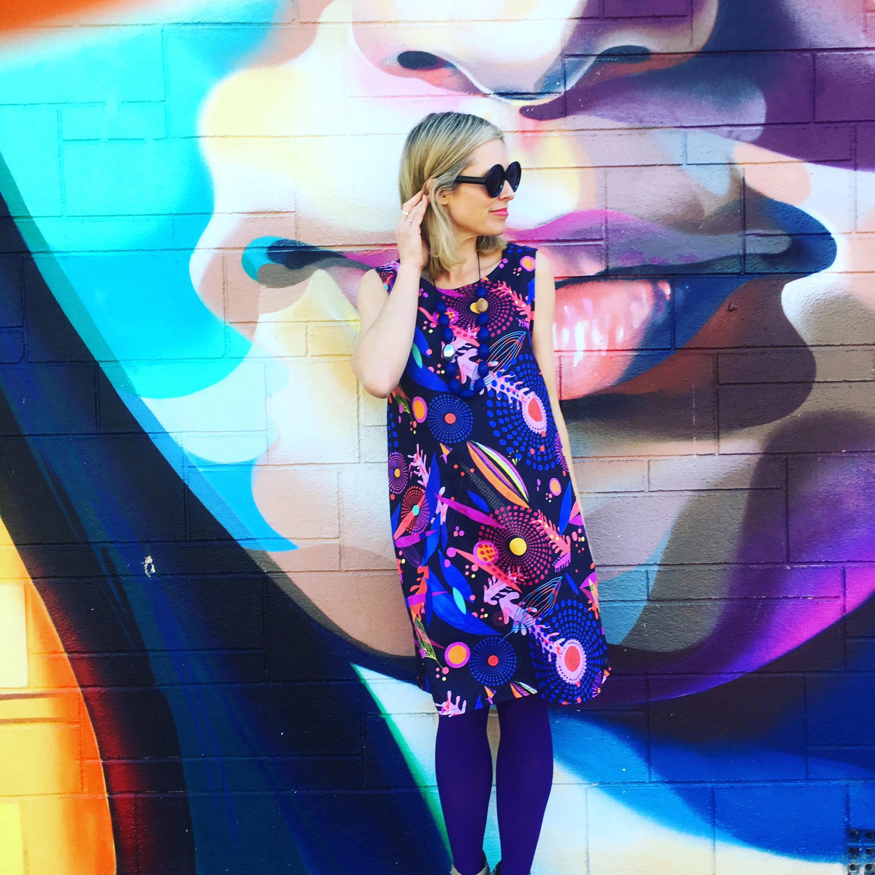 Opaque Tights - Violet