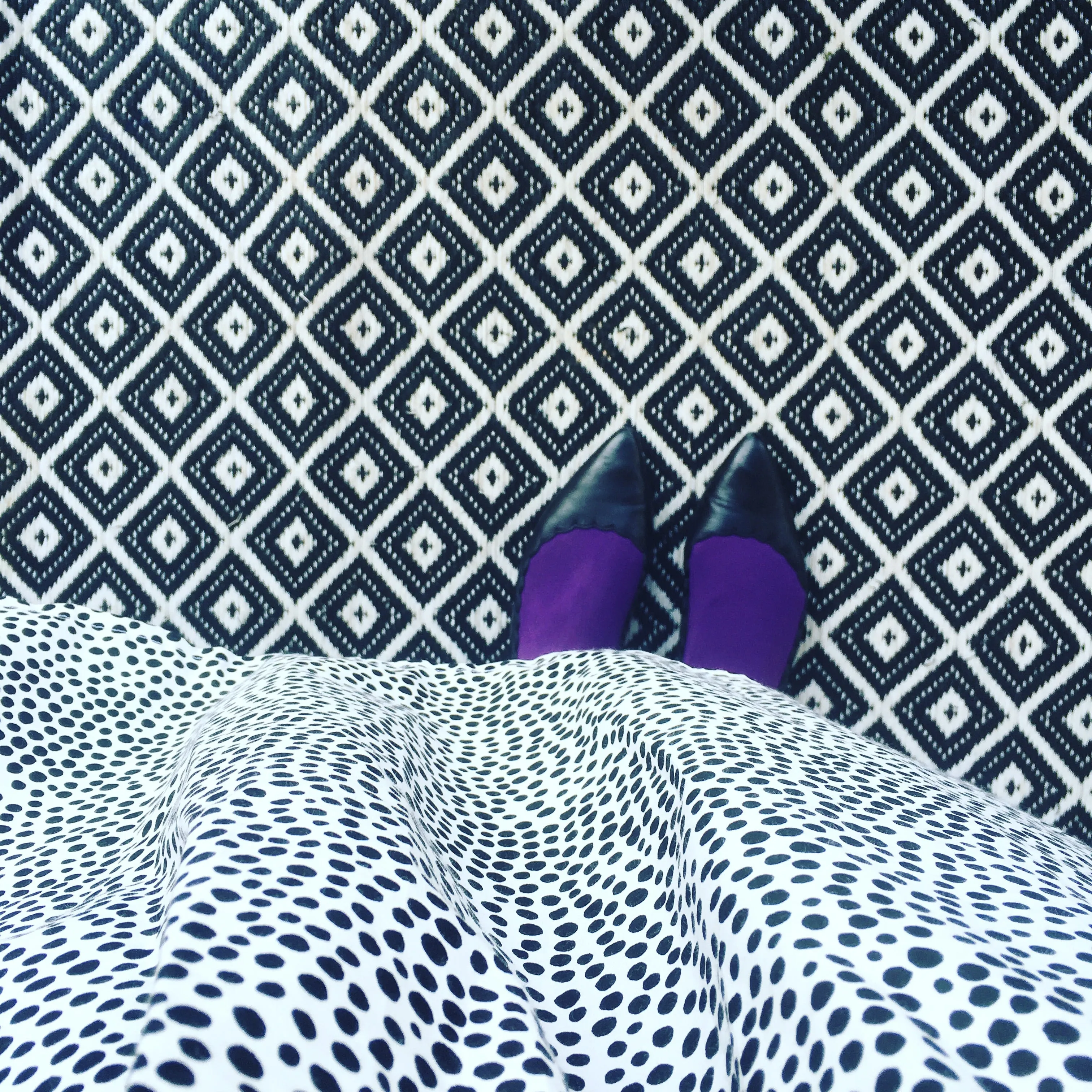 Opaque Tights - Violet