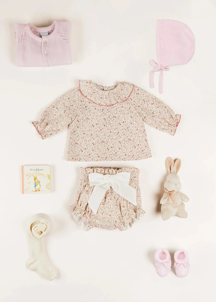 Ophelia Floral Bloomers in Pink (1mth-12mths)