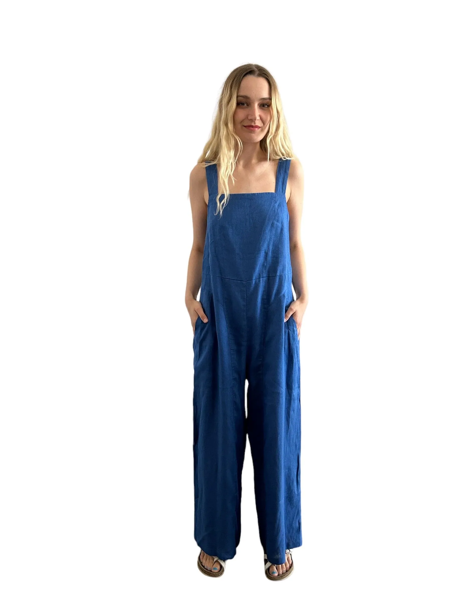 Overall Linen Blue