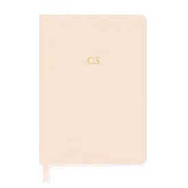 Pale Pink Tailored Journal