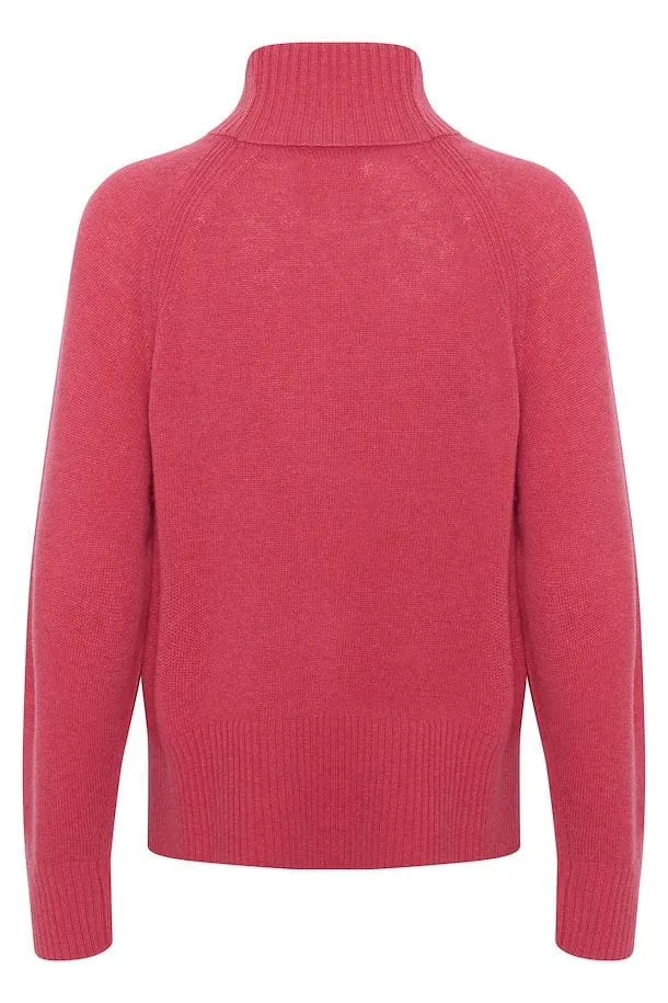 Part Two LindiPW Knitted Pullover in Holly Berry