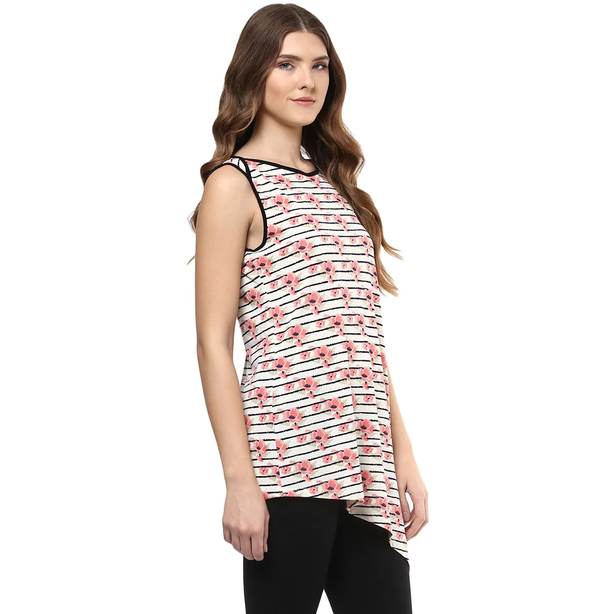 Pink Printed Tunic
