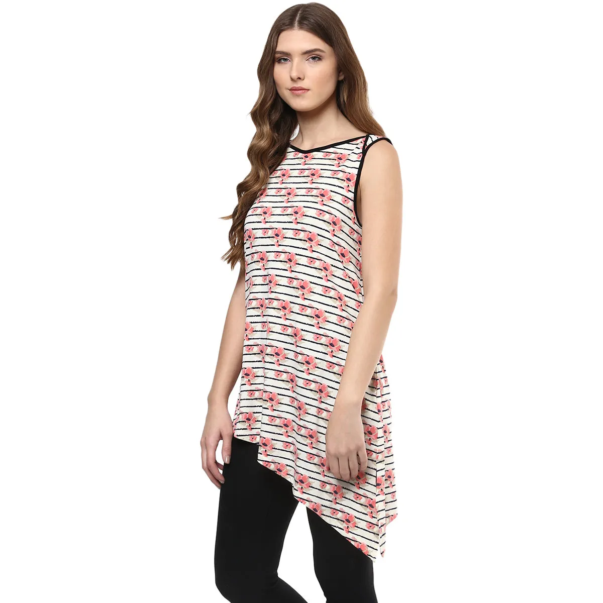 Pink Printed Tunic