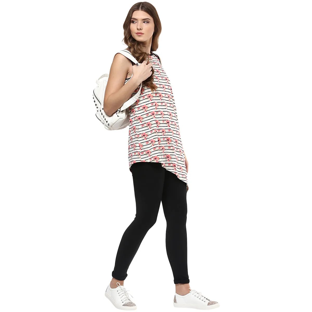 Pink Printed Tunic