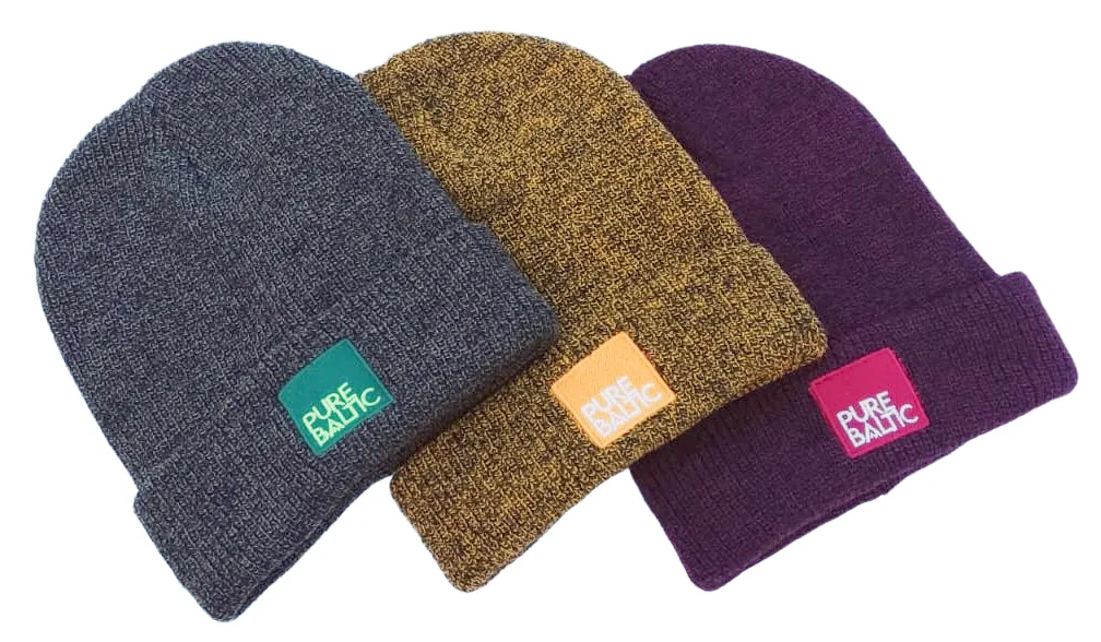 PURE BALTIC GREY BEANIE