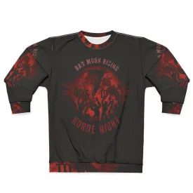 "Bad Moon Rising 7 Days to Die Horror Gaming Sweatshirt"