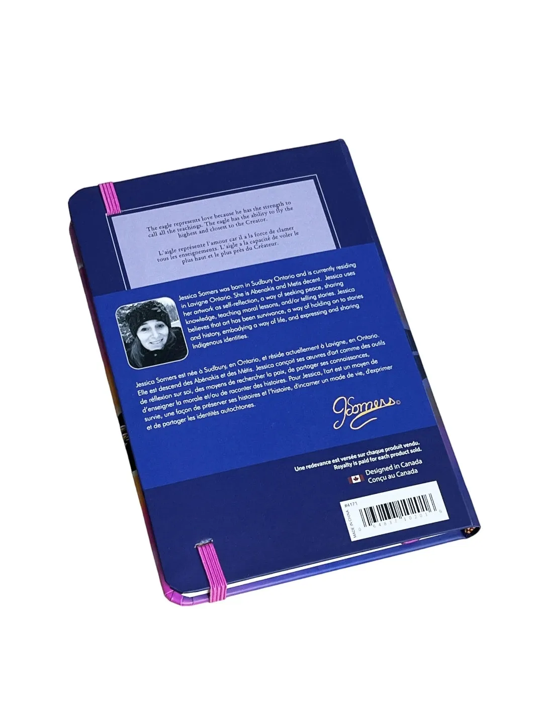 "Eagle" Journal by Indigenous Artist, Jessica Somers