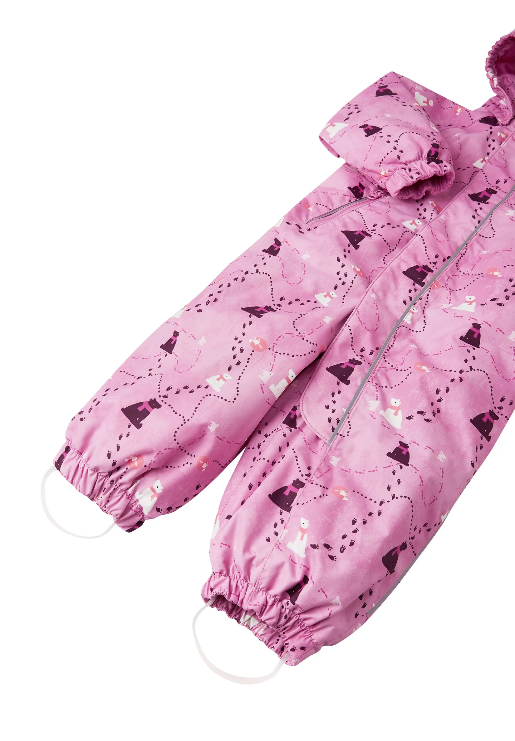 REIMA TEC Winteroverall/Skianzug AKTIONSFARBEN<br>Puhuri <br>Gr. 74, 92<br> Po-Bereich extra dick isoliert<br> abnehmbare Fuss-Schlaufen<br> WS 10'000 mm<br> KEIN UMTAUSCH