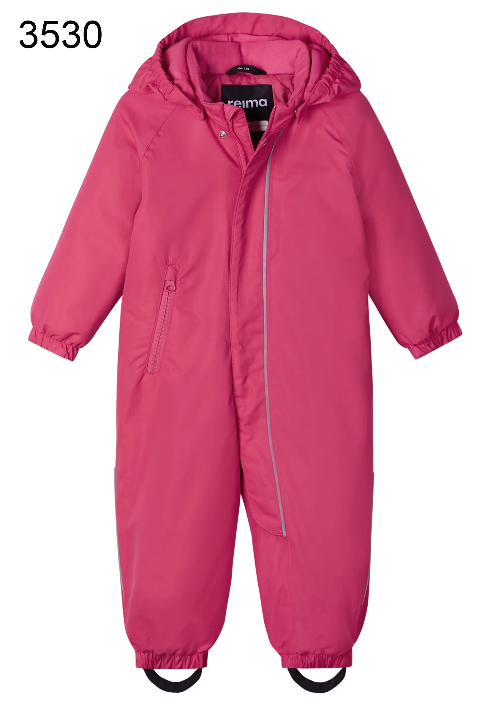 REIMA TEC Winteroverall/Skianzug AKTIONSFARBEN<br>Puhuri <br>Gr. 74, 92<br> Po-Bereich extra dick isoliert<br> abnehmbare Fuss-Schlaufen<br> WS 10'000 mm<br> KEIN UMTAUSCH