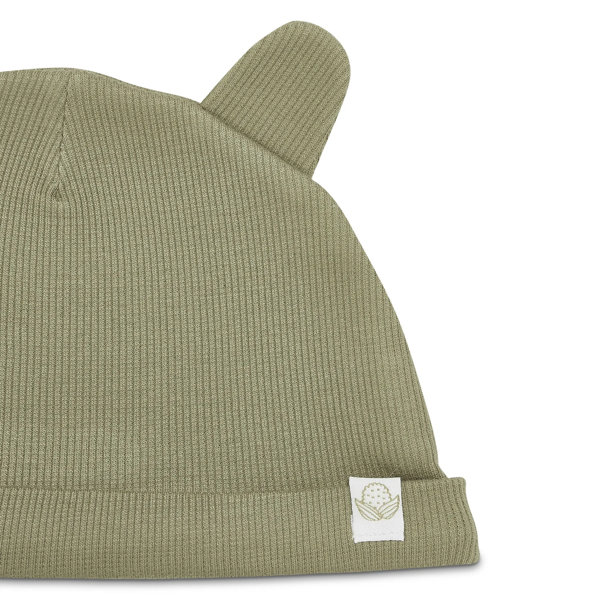 RETIRED - Organic Bunny Ears Cap - Bayleaf