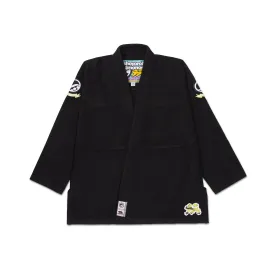 Retro Camo Kimono [Black]