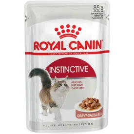 Royal Canin Instinctive Cat Food in Gravy Pouches 12 x 85g
