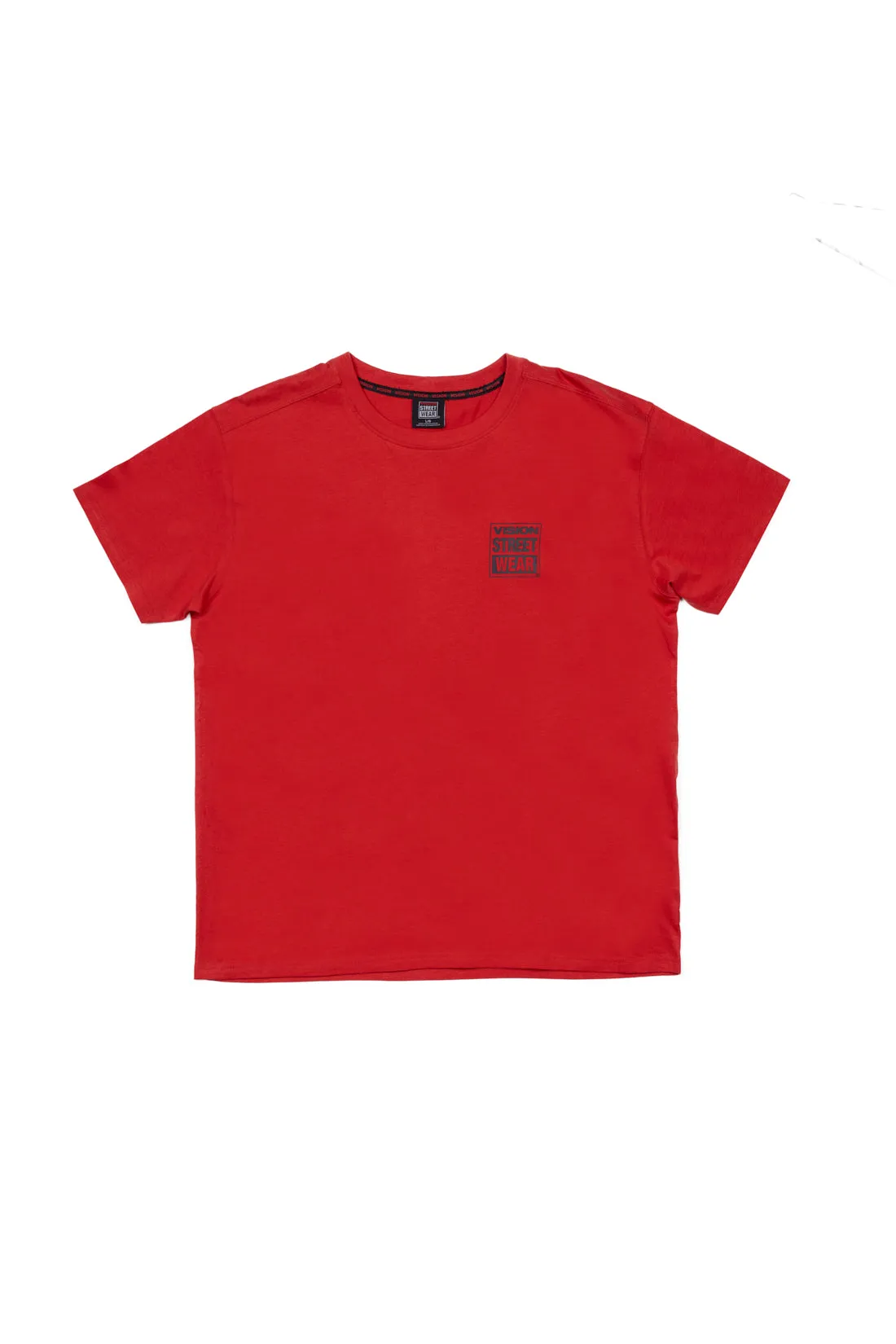 Safety Pin Logo T-Shirt - Red