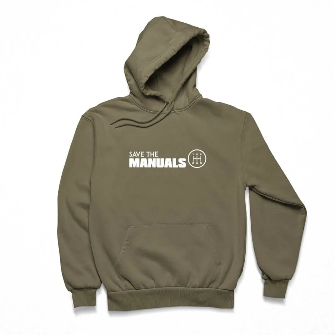 Save the Manuals Car Hoodie