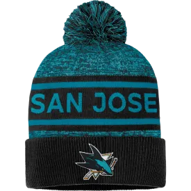 Sharks Pro Rink Cuffed Pom Knit