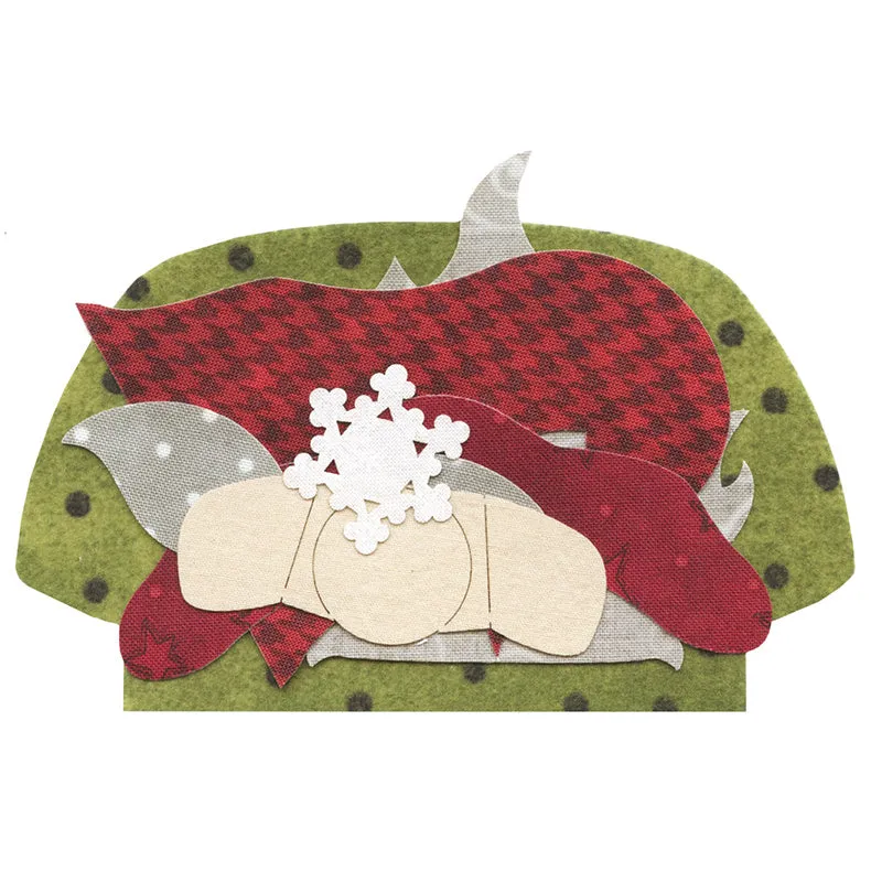 Snowflake Gnome Precut Fused Appliqué Pack