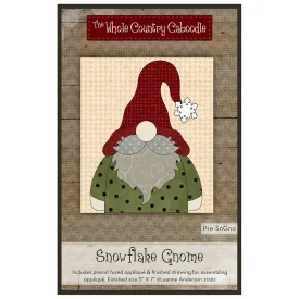 Snowflake Gnome Precut Fused Appliqué Pack