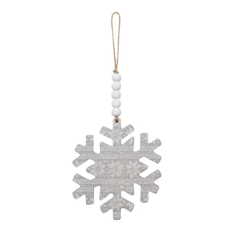 Snowflake [Sweater] Beaded Ornie