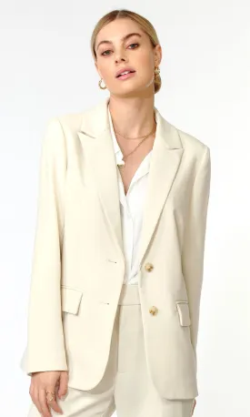 Stella Tailored Blazer ~ Bone