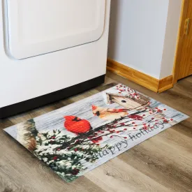 Sunnydaze 17.5" x 29" Indoor Holiday Entrance Mat