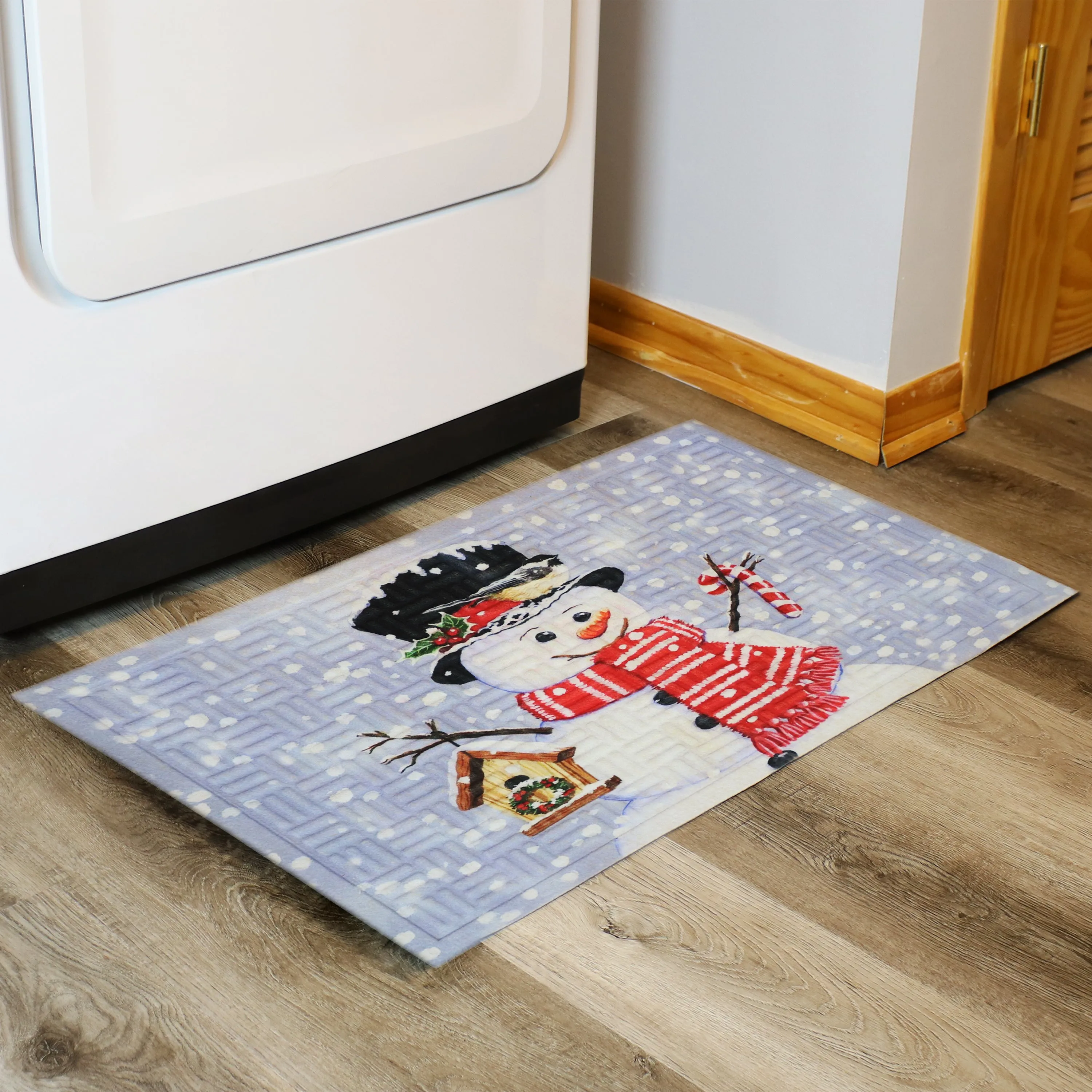 Sunnydaze 17.5" x 29" Indoor Holiday Entrance Mat