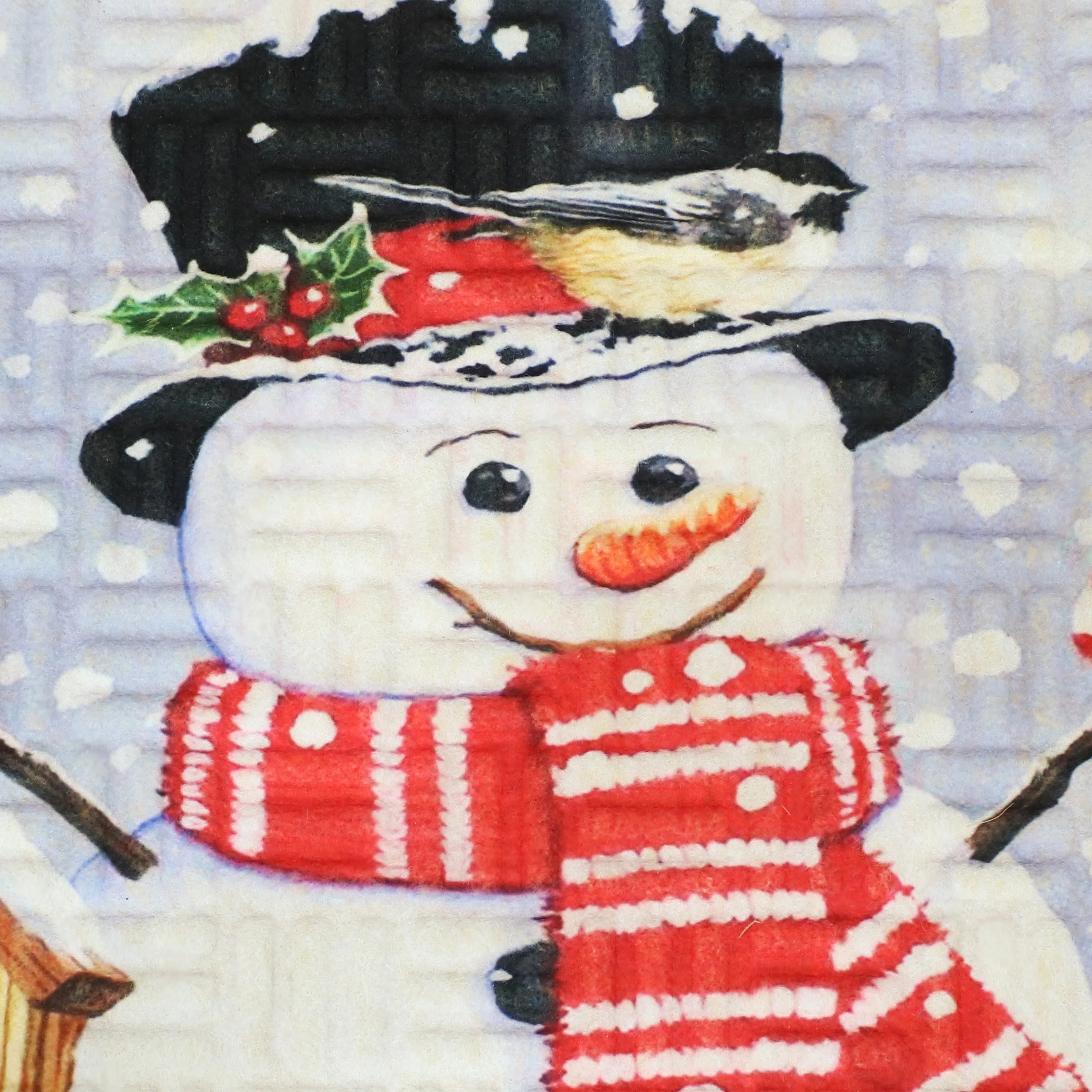 Sunnydaze 17.5" x 29" Indoor Holiday Entrance Mat