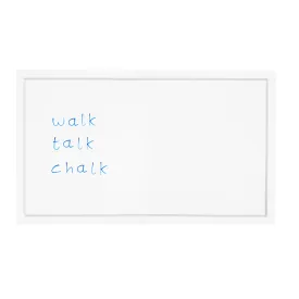 Sunnydaze 36" x 24" Magnetic Dry Erase Whiteboard for Wall