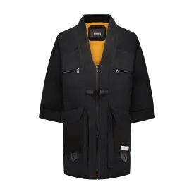 SWEATER GOOSE DOWN KIMONO JACKET